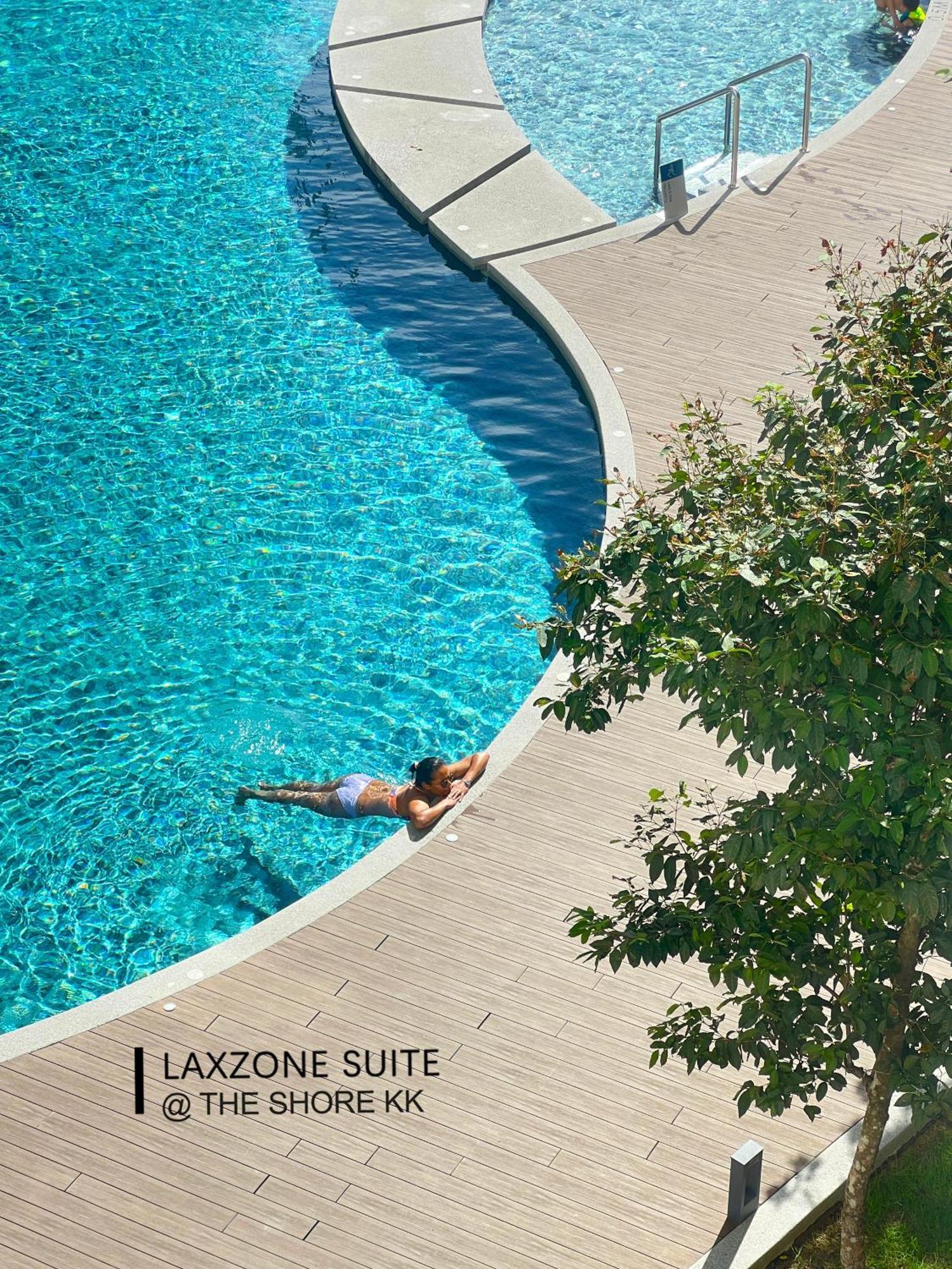 The Shore Cbd Kota Kinabalu By Laxzone Suite Eksteriør bilde
