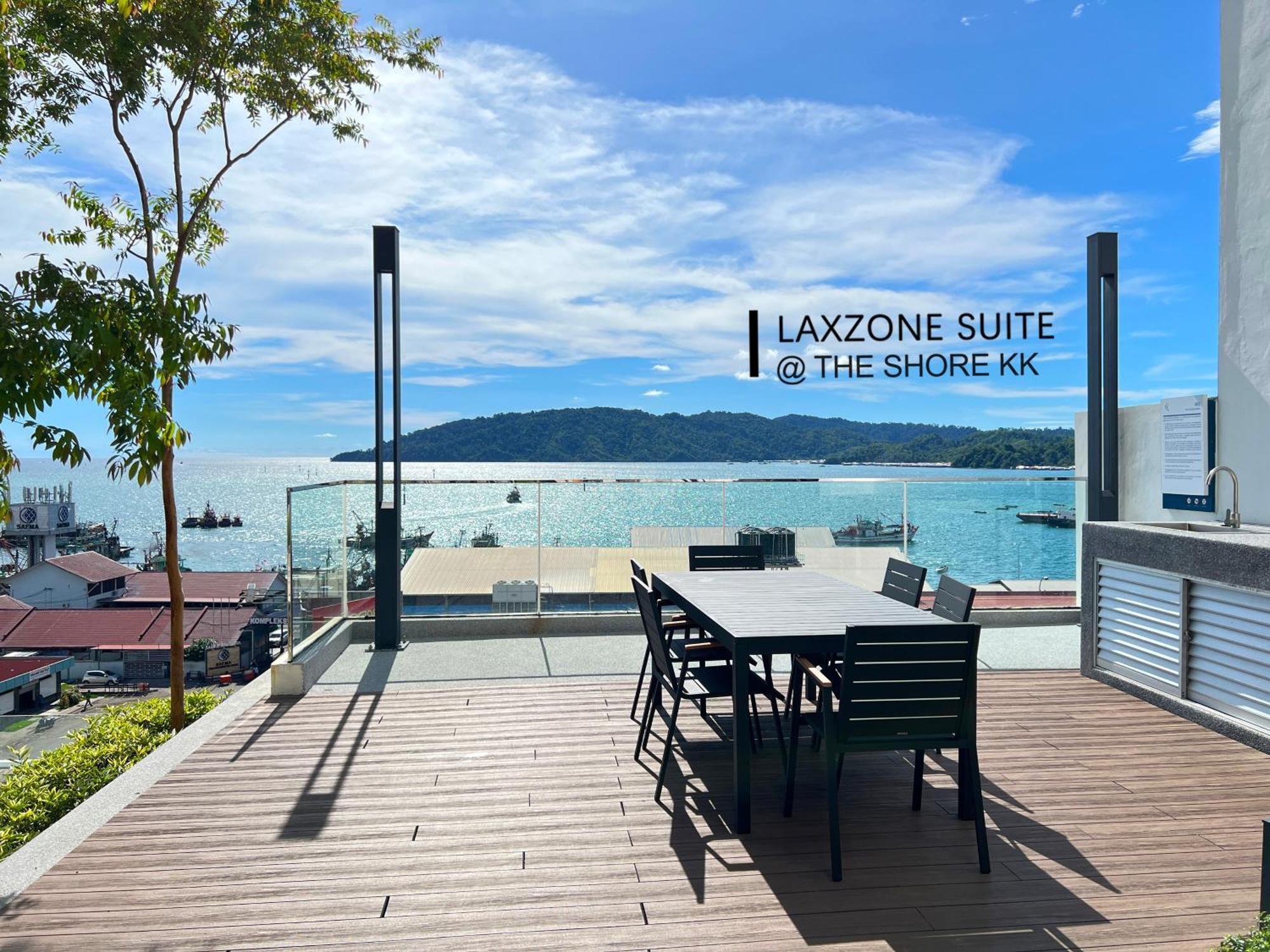 The Shore Cbd Kota Kinabalu By Laxzone Suite Eksteriør bilde