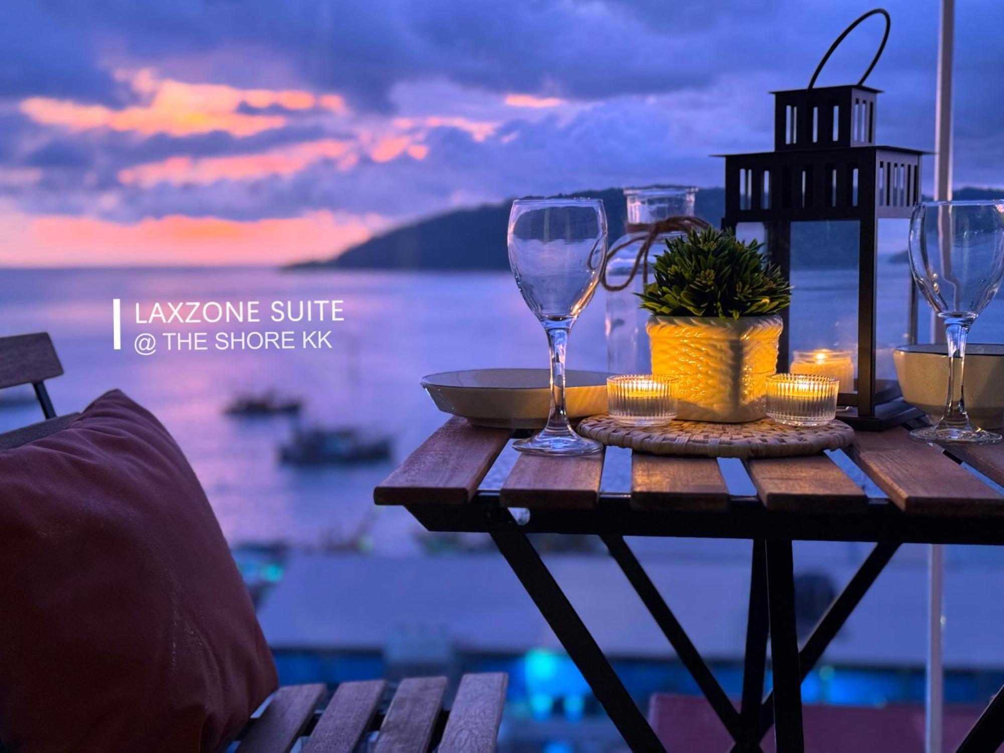 The Shore Cbd Kota Kinabalu By Laxzone Suite Eksteriør bilde