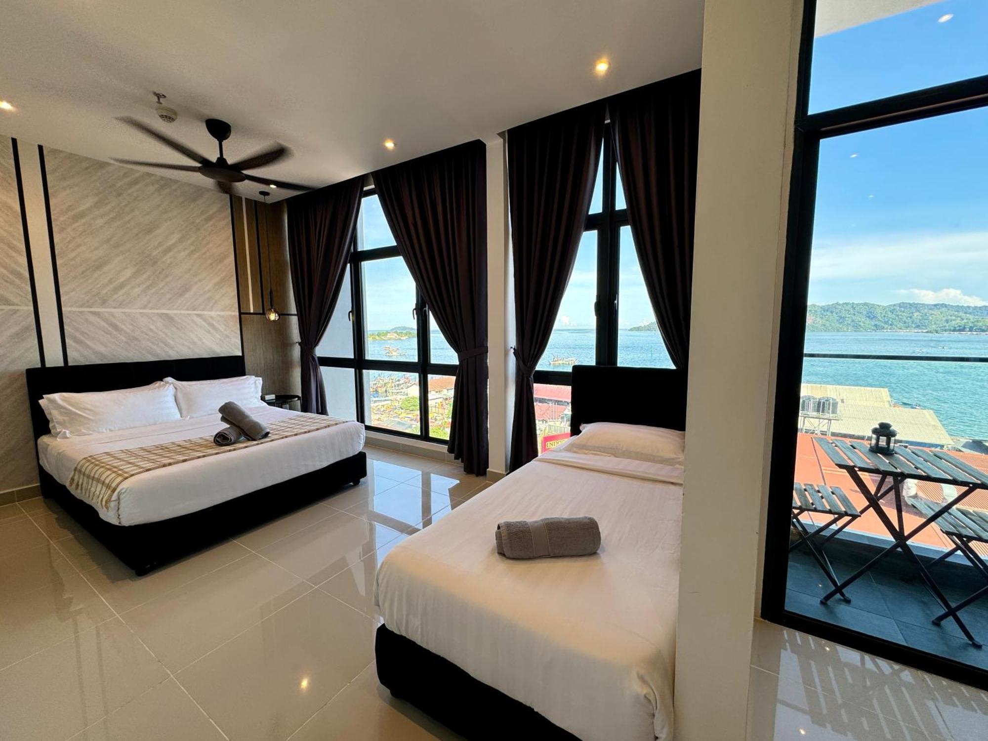 The Shore Cbd Kota Kinabalu By Laxzone Suite Eksteriør bilde