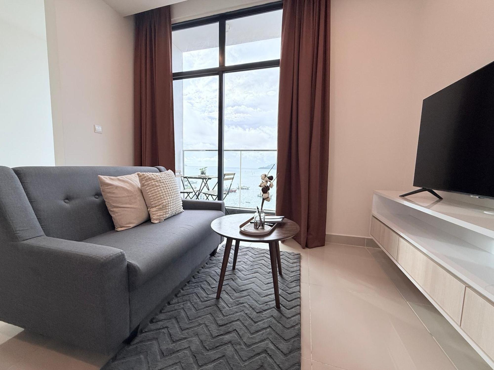 The Shore Cbd Kota Kinabalu By Laxzone Suite Eksteriør bilde